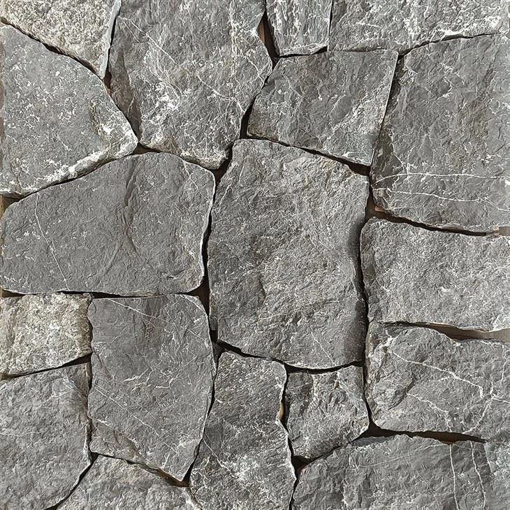 Náttúruleg laus steinklæðning Svartur kalksteinsframhlið JRSR-030