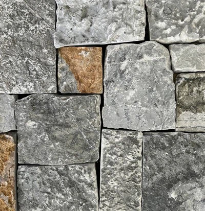 Náttúruleg kalksteinsklæðning Ashlar Grey Litur JRSC-101